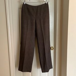 Liz Claiborne Size 6 Suit Pants Black Beige
Window Pane Plaid Classic